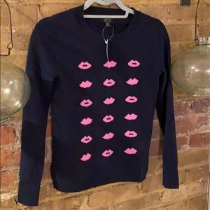 New w/tags JCrew cashmere sweater, runs big